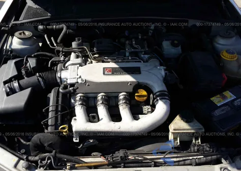 2002 Saturn L300 из США, поврежденный, VIN 1G8JW54R02Y566666